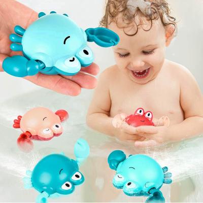 China Water Tool Bath Spray Toys, Cute Wind Up Swimming Crab Baby Bathtub Toys for sale