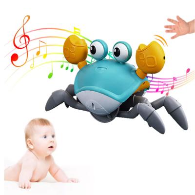 China Other Crab Baby Crawling Toy with Music and LED Light up for Kids Toddler Interactive Learning Development Toy Automatically for sale