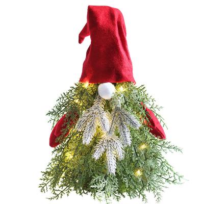 China Hot Selling Christmas Tree Mini Rudolph LED Faceless Gnome Xmas Doll Christmas Decorations Amazon Christmas Decorations Small for sale