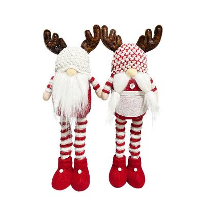 China Amazon Hot Sell Christmas Decorations Santa Gnome Scalable Dwarf Doll Faceless Christmas Decorations For Christmas Ornament for sale