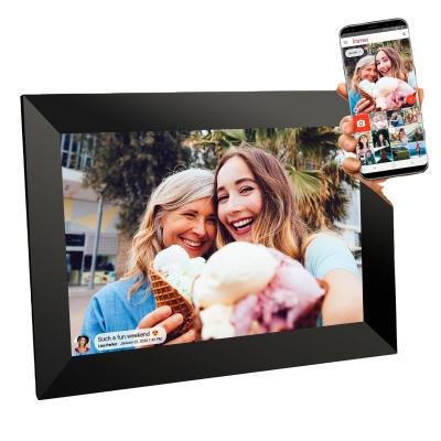 China IPS Screen Video Playback Family Clock Album Loop Electronic Video Player 7 Inch Indoor Digital Photo Frame for sale