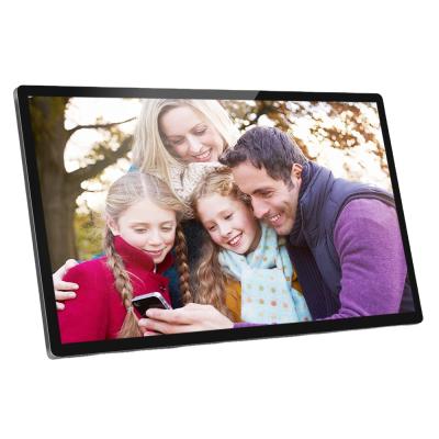 China Wifi Android Wifi 24 Inch Digital Photo Frame Full HD 1920*1080 24 Inch Large Size LCD Wall Mounted Digital Frames For Advertising for sale