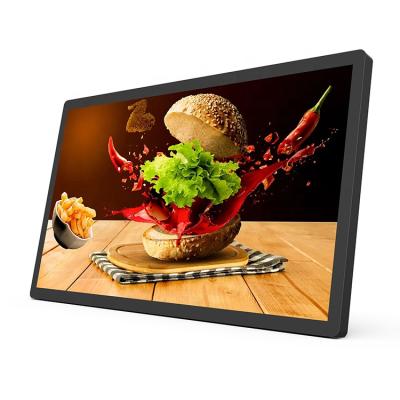 China Hard 24 Inch LCD Digital Signage Advertising Display Screen Android System Touch Screen Ad Player 10.0 for sale