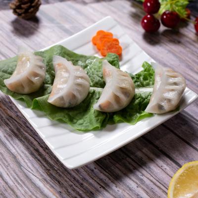 China Chinese traditional cooked dumpling chicken breast meat ShuiJiao bolied handmade shape frozen chicken dumpling for sale