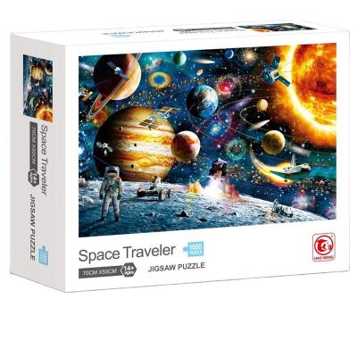 China DIY TOY Custom Space Traveler jigsaw puzzle 1000 pieces for adults for sale