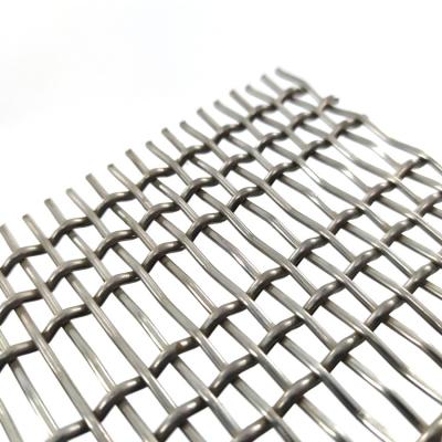 China Anti - Corrosion Hot Galvanized Square Stainless Steel Crimped Wire Mesh For Screen for sale