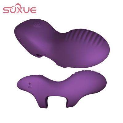 China 60 Minutes 60 Minutes Silicone Clitoris Vibrator Mini Lady G Spot Clitoris Sticked Finger Waterproof Finger Shaped Vibrator for sale