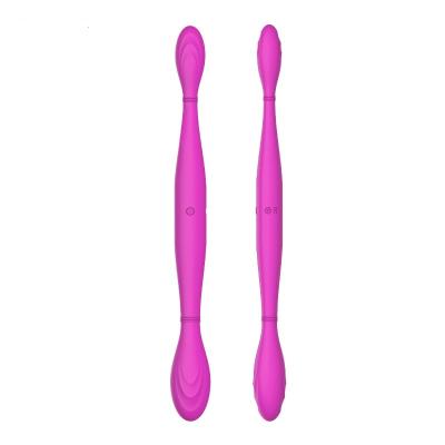 China ABS+Silica Gel ABS+Silica Gel 7 Speed ​​Double Head Waterproof G Spot Stimulate Wand Massage Couples G Spot Vibrator Female Silicone Clitoral Vibrator for sale