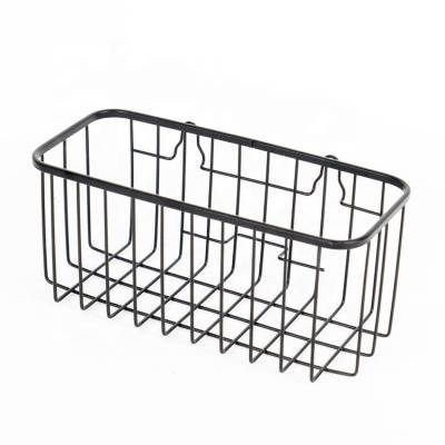 China Wall Mounted Type Bathroom Storage Shelf Metal Storage Rack Shelving Wall Mount Seasoned Dish Drainer for sale