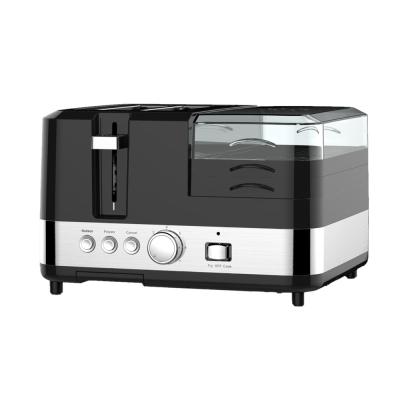 China Hotel New Model Multifunctional Egg Boiler + Stove Toaster + Bread Toaster Breakfast Maker for sale