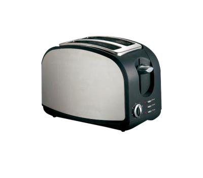 China New Design Multi Function Wide Slot Stainless Steel 2 Slice Grilled Cheese Toaster for sale