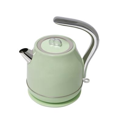 China Top 1.8L SS Electric Kettle High Quality Wireless Colorful Electric Kettle Double Layer Electric Kettle for sale