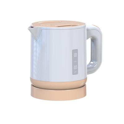 China Wholesales 0.8L Capacity Plastic Cordless Small Water Heater Coffee Boiler Machine Electric Kettle for sale