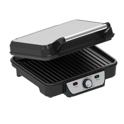 China Household Hot Sale BBQ Grill Kitchen Cooking Appliances Electric Grill 4 Slice Touch Panini Press Grill for sale