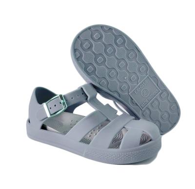 China Custom Sandalia De Gelatina lit Para Ninos Jelly Welly Summer Flat Sandals 2021 cheap plastic for sale