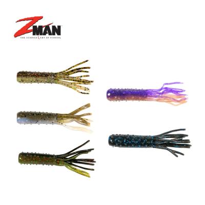 China ZMAN TRD TUBE Soft Lure Fishing Worm Bait 6pcs/bag 70mm 5 Colors TRD TUBE Fishing Tackle Artificial Soft Lure Baits for sale