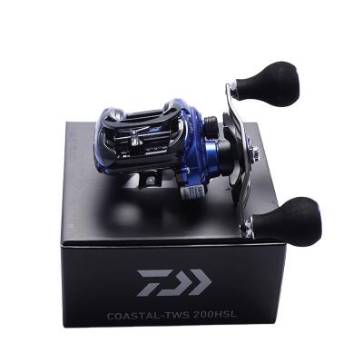 China DAIWA COASTAL-TWS 200HS/200HSL TATULA 200HS/200HSL Reel Saltwater Fishing Casting Freshwater Reel COASTAL-TWS 7kg Max Magnetic Brake Surf Baitcasting for sale