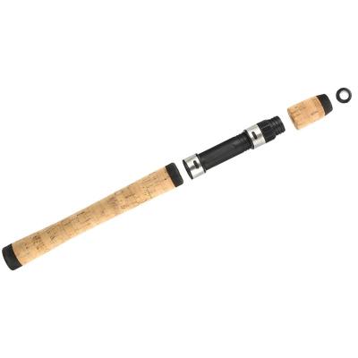 China Carbon Fishing Blank Fishing Rod Handle DIY Cork Grip Fishing Rod Handle Semi-finished Butt Section For Repair for sale