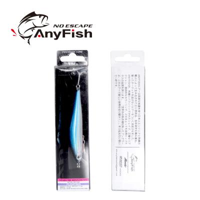 China ANYFISH CBL Minnow 95F Lure In Fishing Lures 95mm Wobblers 11.2g Japan Realistic Hard Swim Bait Bass Pike Tackles Depth 0-1m CBL Minnow 95F for sale