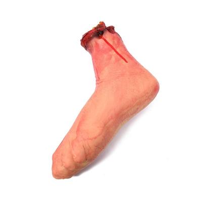 China Super Quality Halloween Decoration Halloween Fake Toy Bloody Artificial Limbs Hands Broken Foot for sale