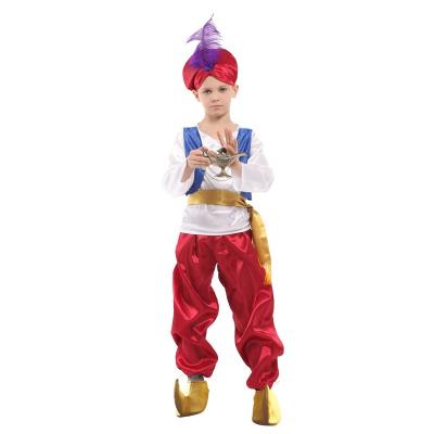 China Cosplay costume fashion printed Aladdin prince cute boys decoration role play cosplay clothing for sale