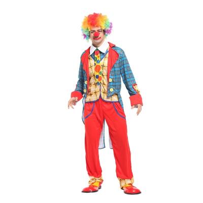 China Competitive Price Direct Fancy Clown Design Cosplay Costume Factory Supply Funny Party Performance Costume for sale