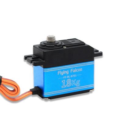 China Vehicles & Rc Remote Control Car Radio String Voltage Operation Toys 5V-8.4V Torque 18kg Metal Gear Brushless Servo for sale