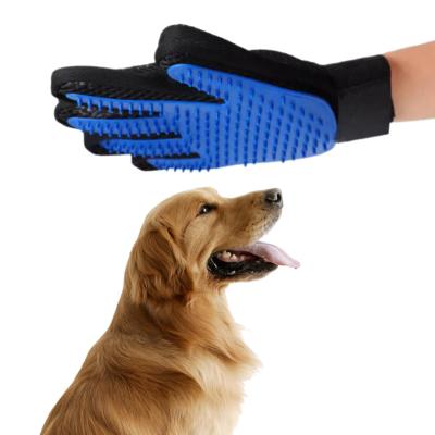 China Factory Price Free Sample Silicone Dog Hair Remover Viable Silicone Dog Grooming Brush Cat Grooming Brush Deshedding Gloves Comb Mascotas for sale