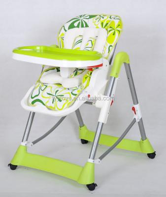 China 2015 New Design PP Baby High Chair Baby Foldable Metal And Chair , Baby Feeding Chair for sale