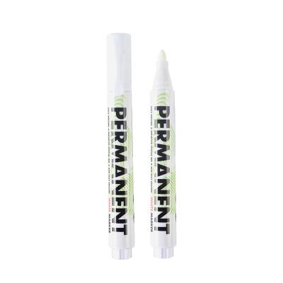 China Leto White Permanent Marker Pen - Medium Ink White Marker PM-9905A 10 Point Pack for sale