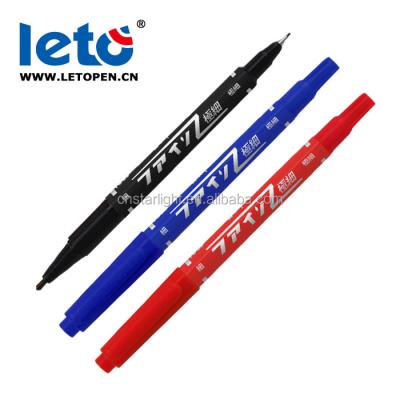 China Double head twin tips direct the PM-120 permanent marker pen very well for sale