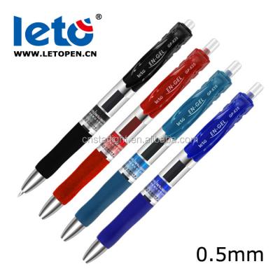 China Leto GP-K35 Normal Fine Point 0.5mm Retractable Gel Pens for sale