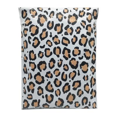 China Wholesale Custom Waterproof Poly Mailing Bag Leopard Print Chemical Mailing Bag For Clothing for sale