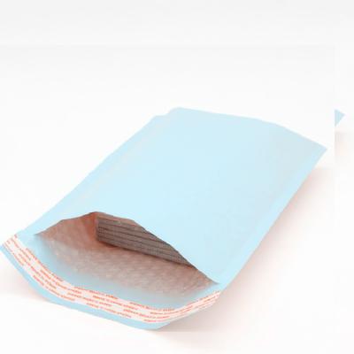 China Free Shipping Security Safe Protective Express Delivery Adhesive Seal Custom Mailing Wraps Kraft Paper Bubble Bag for sale