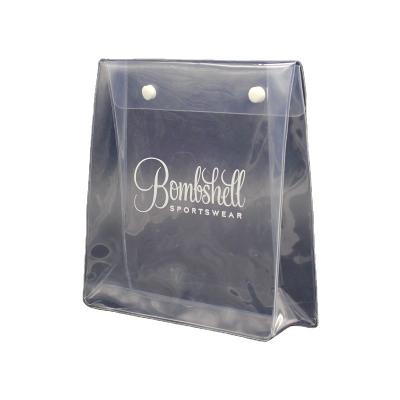 China Moisture Proof OEM ODM PVC Coated Canvas Bag With Custom Bikini Liquid Filled Transparent PVC Bag PVC Zipper Bag for sale