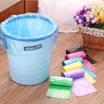 China Wholesale Cheap Price BIODEGRADABLE Colorful PE Plastic Disposable Waste Bag Universal Colorful Garbage Bag for sale