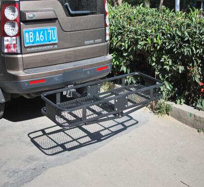 China Steel Automatic Luggage Hitch Mount Carrier Basket for sale