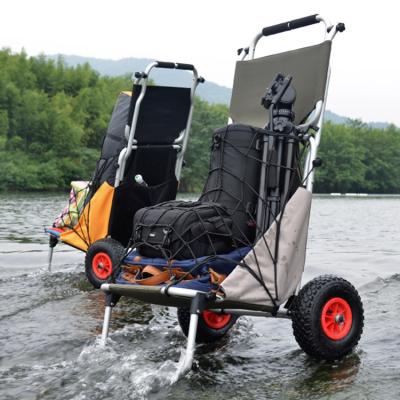 China Outdoor Portable Foldable Chair Load-bearing 100kg Capacity Fishing Fishing Cart for sale