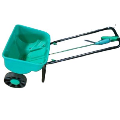 China High Efficiency Garden Emission Lawn Fertilizer Plastic Drop Feed Spreader For Sale TC2027 for sale