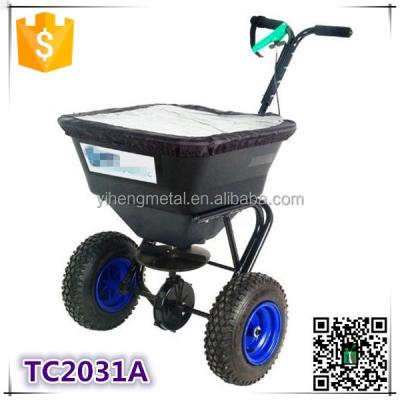 China Manual plastic one-stop garden fertilizer spreader/salt spreader/seed spreader TC2031A for sale