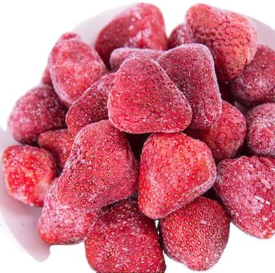 China New crop low price Chinese red IQF frozen strawberry with high quality sweet charles OR AM13 for sale