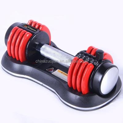 China Adjustable Weight 2.5lbs to 12.5lbs Hammers New Space Saver Adjustable Dumbbells for sale