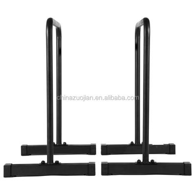 China Durable Long Lasting Fitness Steel Parallettes Dip Bar for sale