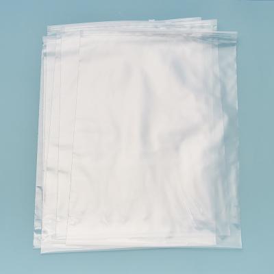 China Recyclable opp bags Custom Logo Printing Opp transparent opp EVA Tshirt Zipper Packaging Bag heat sealing bag for sale