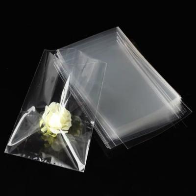 China Recyclable Custom Printed Cellophane Bags Poly Opp Eco-friendly Plastic Packaging Bags With Self Adhesive Sealing Clear Transparent Bag for sale