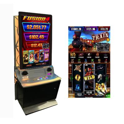 China High Profits Hot Red Fusion 4 Buffalo Slot Game Machine Slot Game With Vertical Touch Screen For Casino Slot Machine for sale