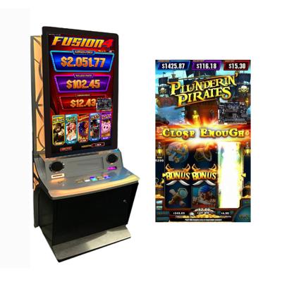 China High Profits 5 IN 1 Chip Mainboard Slot Game Machine / FUSION 4 Skill Gaming Software Casino Slot Machine for sale