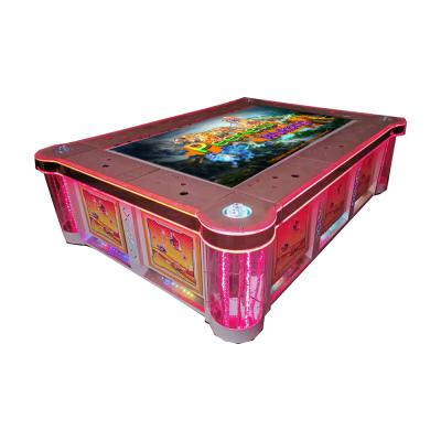 China Fishing Game Machine Mainboard Hotselling Game 3D Fish Hunter Tabletop Coin Operated Fishing Shooting Game Machine For 2 Player for sale