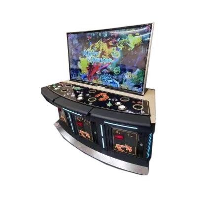 China 2021 hot Metal+acrylic+plastic 3 player 32/42/55 inch fish game table/fish game machine game/fish game tables for sale