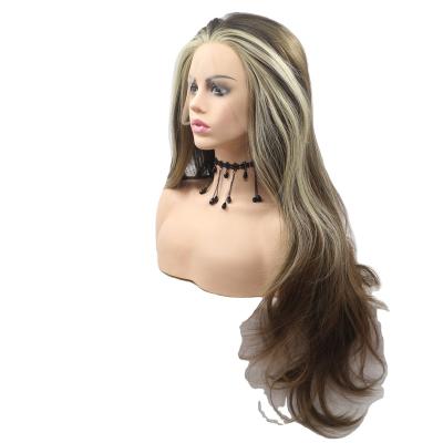 China Wholesale Blonde Full Transparent Lace Front Wig Brazilian Hair High Definition Silky Straight Lace Front Human Hair Wig Female Supplier for sale